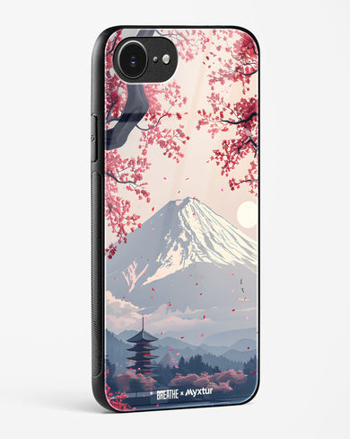 Slopes of Fuji [BREATHE] Glass Case Phone Cover (Apple)