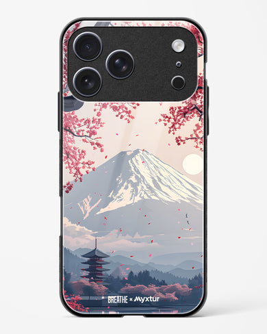 Slopes of Fuji [BREATHE] Glass Case Phone Cover (Apple)