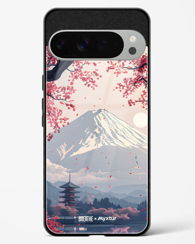 Slopes of Fuji [BREATHE] Glass Case Phone Cover (Google)
