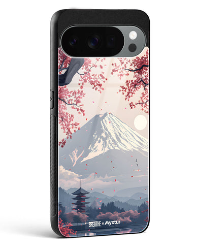 Slopes of Fuji [BREATHE] Glass Case Phone Cover (Google)