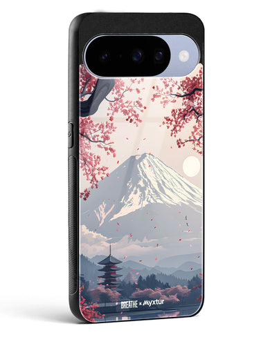 Slopes of Fuji [BREATHE] Glass Case Phone Cover (Google)