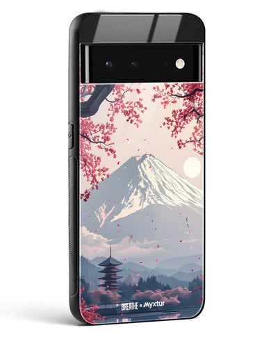 Slopes of Fuji [BREATHE] Glass Case Phone Cover (Google)