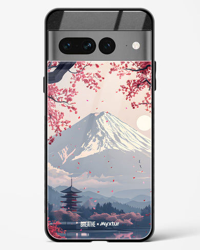 Slopes of Fuji [BREATHE] Glass Case Phone Cover (Google)