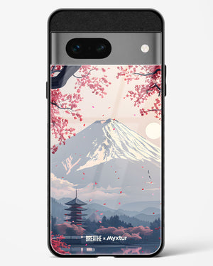 Slopes of Fuji [BREATHE] Glass Case Phone Cover (Google)