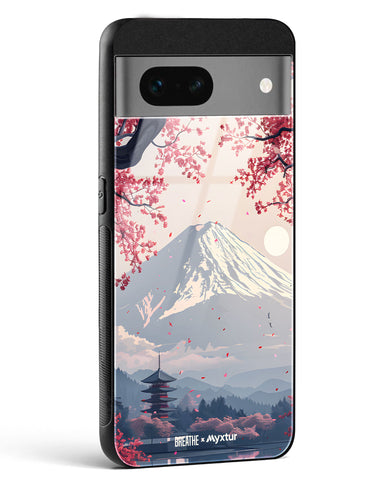 Slopes of Fuji [BREATHE] Glass Case Phone Cover (Google)