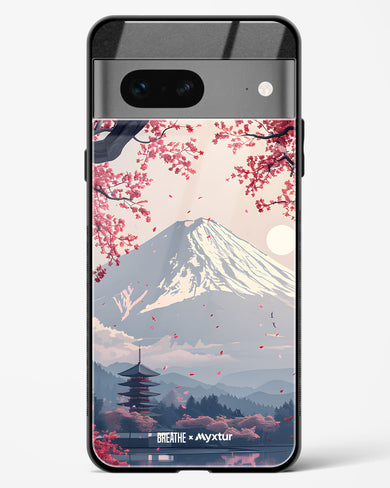 Slopes of Fuji [BREATHE] Glass Case Phone Cover (Google)