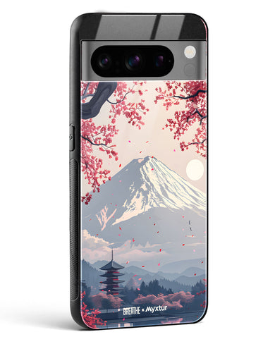 Slopes of Fuji [BREATHE] Glass Case Phone Cover (Google)