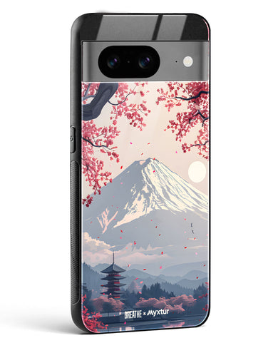 Slopes of Fuji [BREATHE] Glass Case Phone Cover (Google)