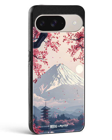 Slopes of Fuji [BREATHE] Glass Case Phone Cover (Google)