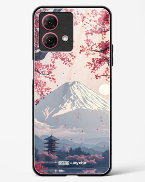 Slopes of Fuji [BREATHE] Glass Case Phone Cover (Motorola)