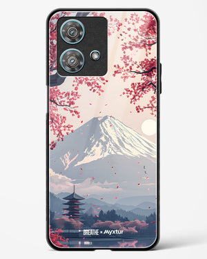 Slopes of Fuji [BREATHE] Glass Case Phone Cover (Motorola)