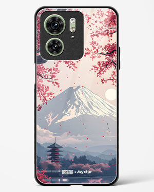 Slopes of Fuji [BREATHE] Glass Case Phone Cover (Motorola)