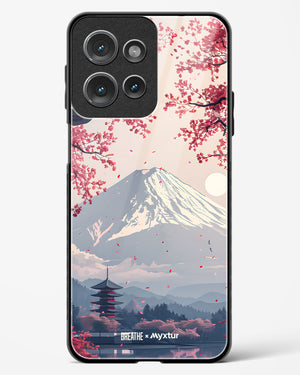Slopes of Fuji [BREATHE] Glass Case Phone Cover (Motorola)