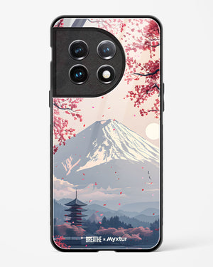 Slopes of Fuji [BREATHE] Glass Case Phone Cover (OnePlus)