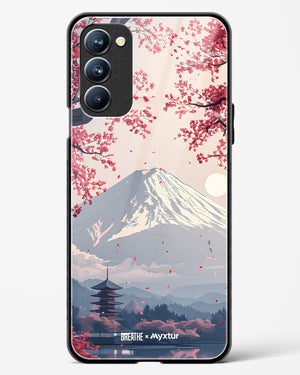 Slopes of Fuji [BREATHE] Glass Case Phone Cover (Oppo)