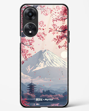 Slopes of Fuji [BREATHE] Glass Case Phone Cover (Oppo)