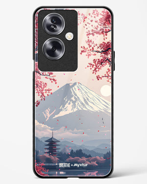 Slopes of Fuji [BREATHE] Glass Case Phone Cover (Oppo)