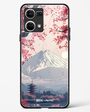 Slopes of Fuji [BREATHE] Glass Case Phone Cover (Oppo)