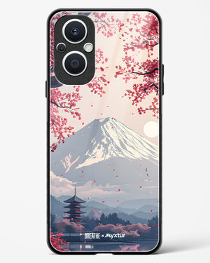 Slopes of Fuji [BREATHE] Glass Case Phone Cover (Oppo)