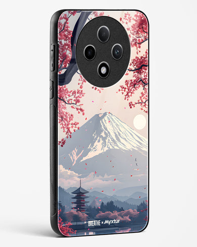 Slopes of Fuji [BREATHE] Glass Case Phone Cover (Oppo)