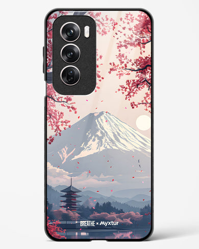 Slopes of Fuji [BREATHE] Glass Case Phone Cover (Oppo)