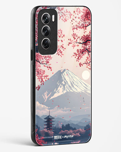 Slopes of Fuji [BREATHE] Glass Case Phone Cover (Oppo)