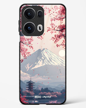 Slopes of Fuji [BREATHE] Glass Case Phone Cover (Oppo)
