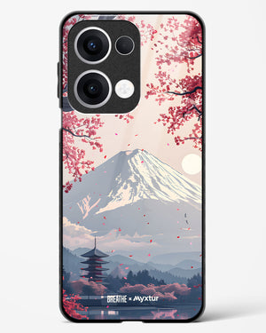 Slopes of Fuji [BREATHE] Glass Case Phone Cover (Oppo)