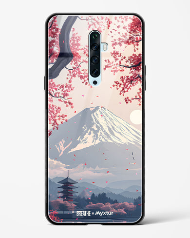 Slopes of Fuji [BREATHE] Glass Case Phone Cover (Oppo)