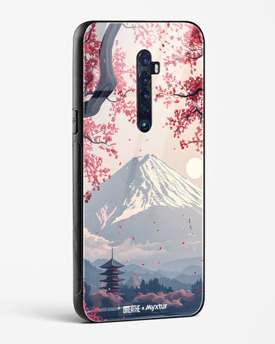 Slopes of Fuji [BREATHE] Glass Case Phone Cover (Oppo)