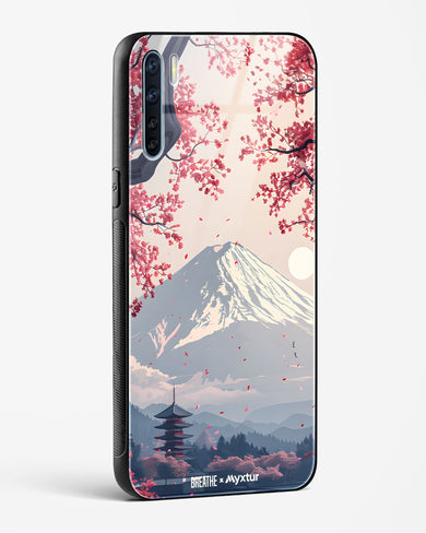 Slopes of Fuji [BREATHE] Glass Case Phone Cover (Oppo)