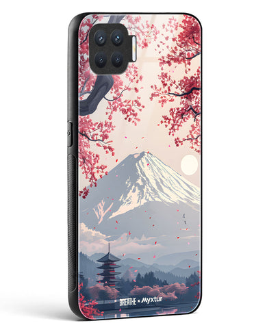Slopes of Fuji [BREATHE] Glass Case Phone Cover (Oppo)