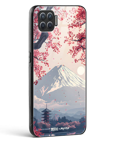 Slopes of Fuji [BREATHE] Glass Case Phone Cover (Oppo)
