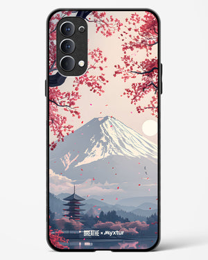 Slopes of Fuji [BREATHE] Glass Case Phone Cover (Oppo)