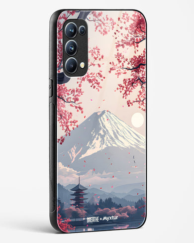 Slopes of Fuji [BREATHE] Glass Case Phone Cover (Oppo)
