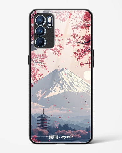 Slopes of Fuji [BREATHE] Glass Case Phone Cover (Oppo)