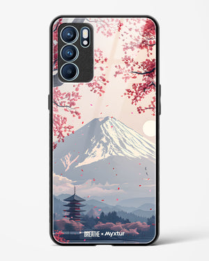 Slopes of Fuji [BREATHE] Glass Case Phone Cover (Oppo)