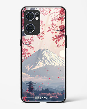 Slopes of Fuji [BREATHE] Glass Case Phone Cover (Oppo)