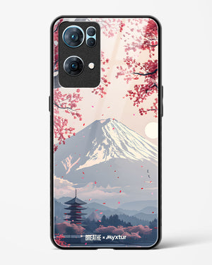 Slopes of Fuji [BREATHE] Glass Case Phone Cover (Oppo)