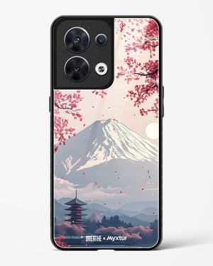 Slopes of Fuji [BREATHE] Glass Case Phone Cover (Oppo)