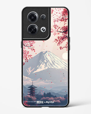 Slopes of Fuji [BREATHE] Glass Case Phone Cover (Oppo)
