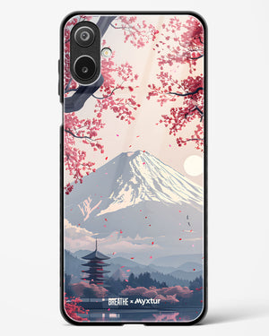 Slopes of Fuji [BREATHE] Glass Case Phone Cover (Samsung)