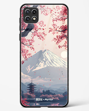 Slopes of Fuji [BREATHE] Glass Case Phone Cover (Samsung)