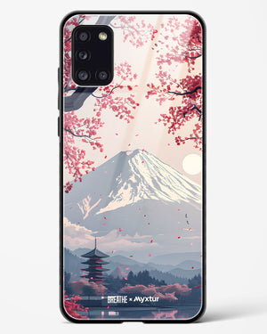 Slopes of Fuji [BREATHE] Glass Case Phone Cover (Samsung)