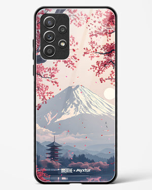 Slopes of Fuji [BREATHE] Glass Case Phone Cover (Samsung)