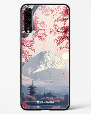 Slopes of Fuji [BREATHE] Glass Case Phone Cover (Samsung)