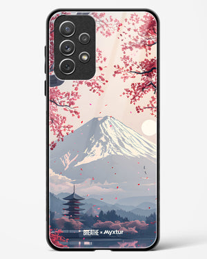 Slopes of Fuji [BREATHE] Glass Case Phone Cover (Samsung)