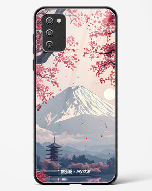 Slopes of Fuji [BREATHE] Glass Case Phone Cover (Samsung)