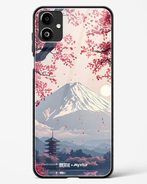 Slopes of Fuji [BREATHE] Glass Case Phone Cover (Samsung)