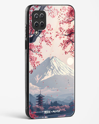 Slopes of Fuji [BREATHE] Glass Case Phone Cover (Samsung)